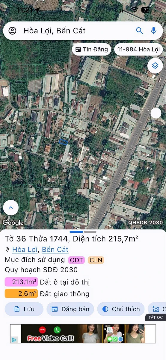 Bán đất 10x21m tại Phú Hòa, giá 2.1 tỷ - Ảnh thu nhỏ 5