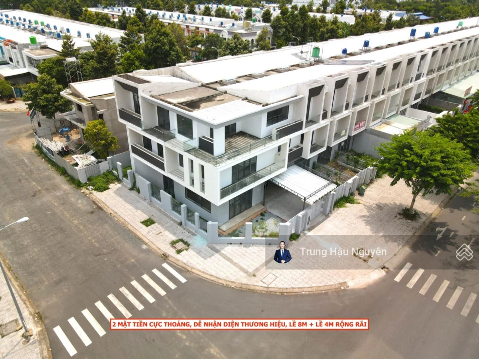 Nhà góc 2 mặt tiền đường 3 tháng 2 - đối diện 2 trường học Phú Cường. Lộ 22m lề 8m, 3 tầng, 13x24m - Ảnh thu nhỏ 3