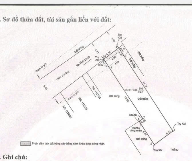 Bán đất Tam Bình Thủ Đức 144m2 (93m2 thổ cư), giá nhỉnh 4 tỷ - Ảnh 1