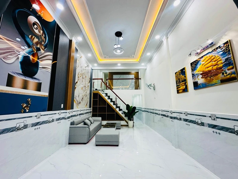 Bán nhà mặt tiền kinh doanh 4x20m, 3PN, sát Hiệp Thành City, Quận 12, nhỉnh 6 tỷ
