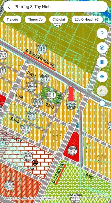 Bán đất 1.000m² mặt tiền Nguyễn Hữu Thọ Tây Ninh