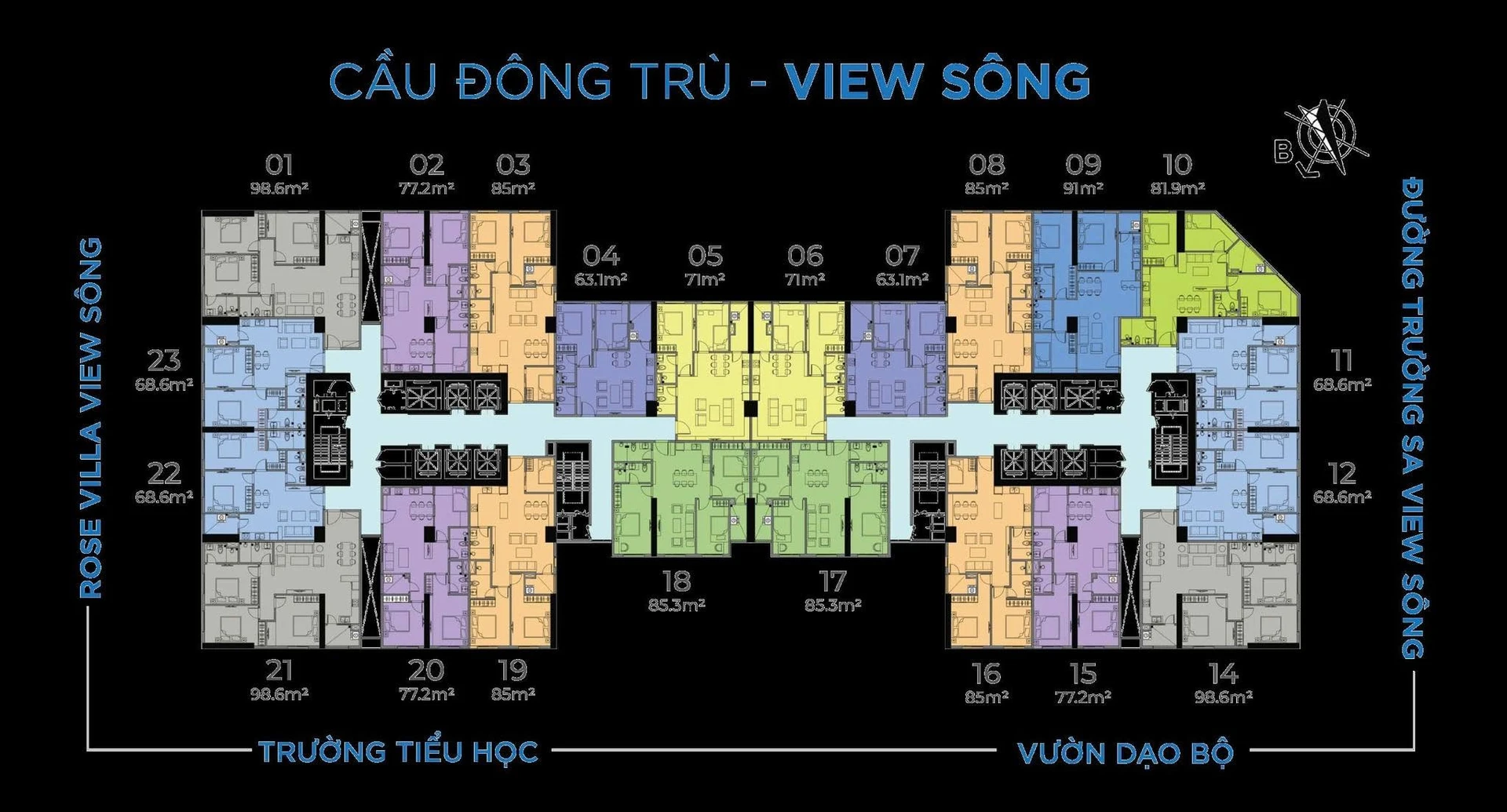 Bán căn hộ Eurowindow River 85m² 3PN 4,7 tỷ Hà Nội - Ảnh 1