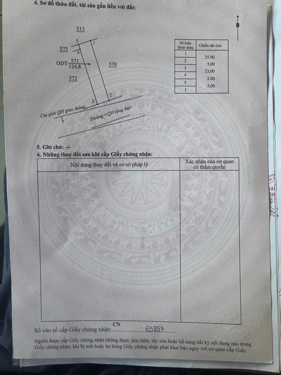 Bán đất mặt tiền Văn Xuân Buôn Ma Thuột 125m2 giá 3,75 tỷ - Ảnh thu nhỏ 3