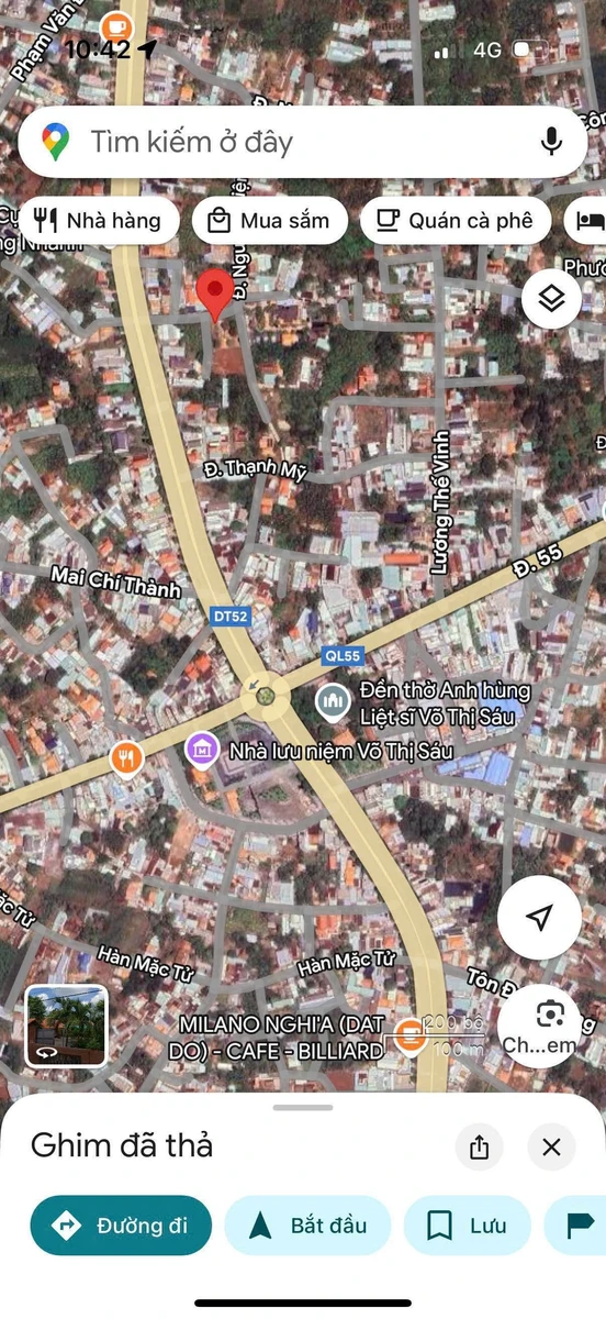 Bán lô góc mặt tiền Nguyễn Kiệm Đất Đỏ 516m2 - 3 tỷ 400 - Ảnh thu nhỏ 2