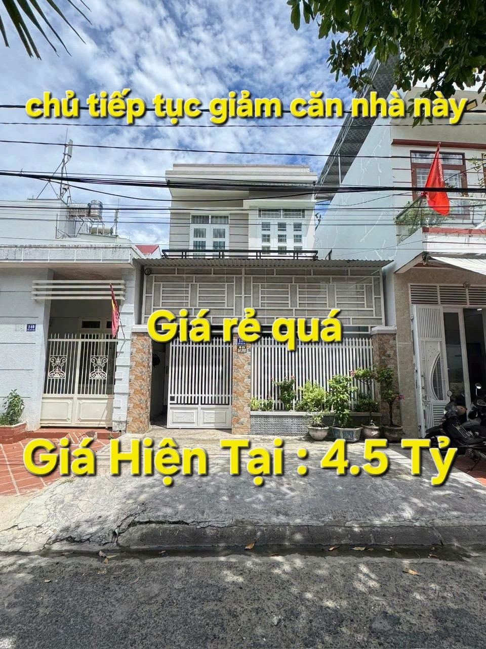 Bán nhà phố 2 lầu 90 m² Nha Trang 4 tỷ 500 - Ảnh 1
