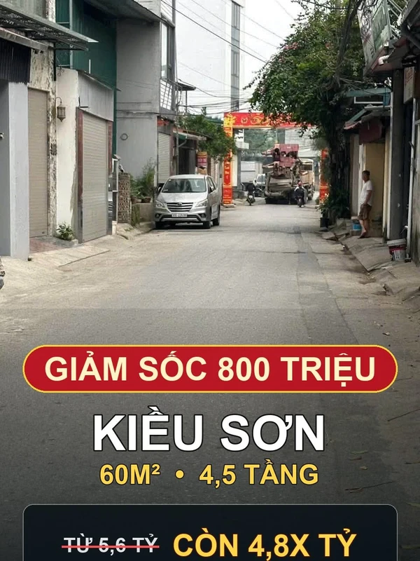 Bán nhà 82.3m, 4 tầng, Kiều Sơn gần Lê Hồng Phong, Đà Nẵng