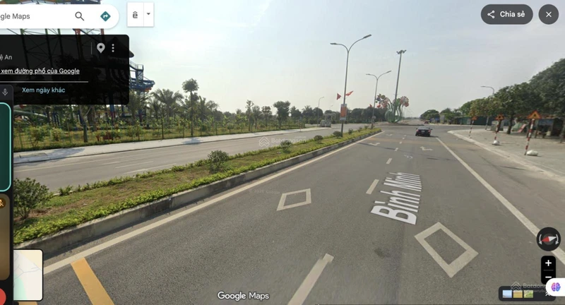 Bán lô đất đối diện khu Vinwonder Cửa Hội 677m2 full đất ở mặt đường Bình Minh