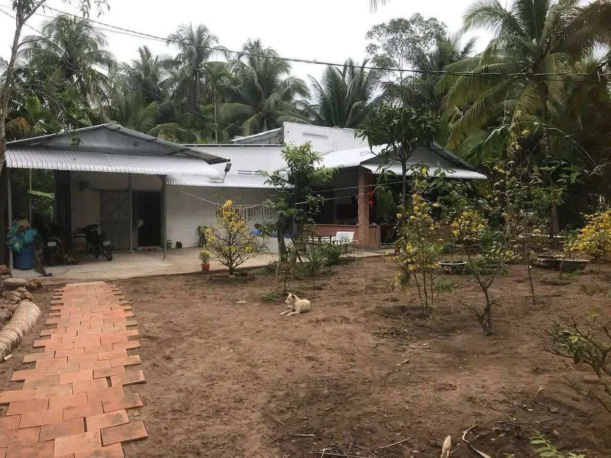 Bán đất và nhà vườn 1500m² Xã Khánh Thạnh Tân Bến Tre 1 tỷ 5 - Ảnh thu nhỏ 2