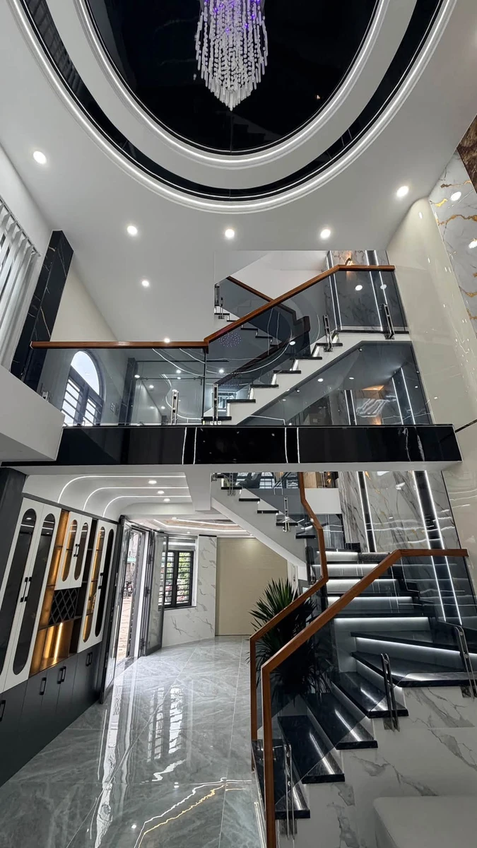 Bán nhà lô góc 5 tầng hẻm 8m, 6x12m, full nội thất cuối đường Lê Trọng Tấn - Ảnh thu nhỏ 3