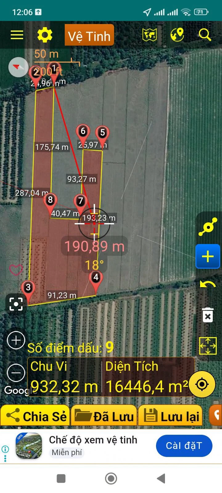 Bán đất lúa 17.000 m² Xã Định Môn Cần Giờ 400 triệu - Ảnh 1