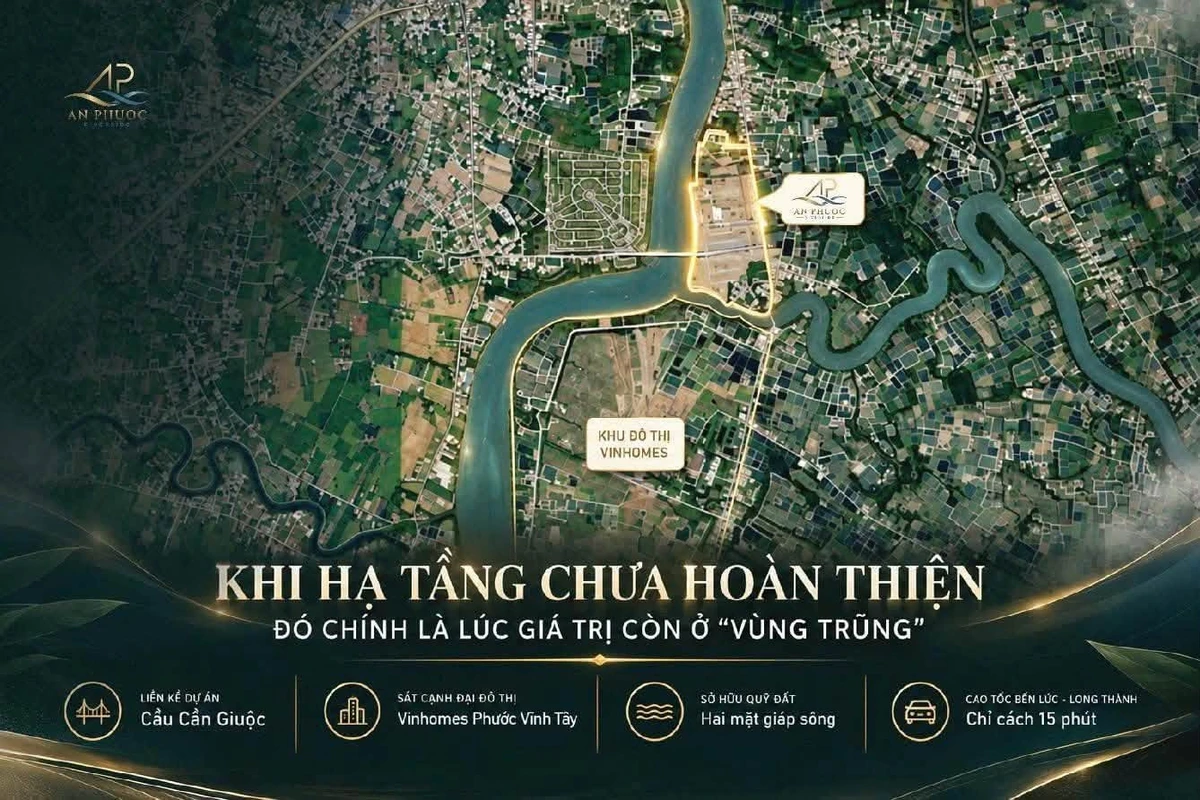Bán đất nền kế bên Vinhomes Phước Vĩnh Tây, 2,15 tỷ, Bình Chánh - Ảnh thu nhỏ 3