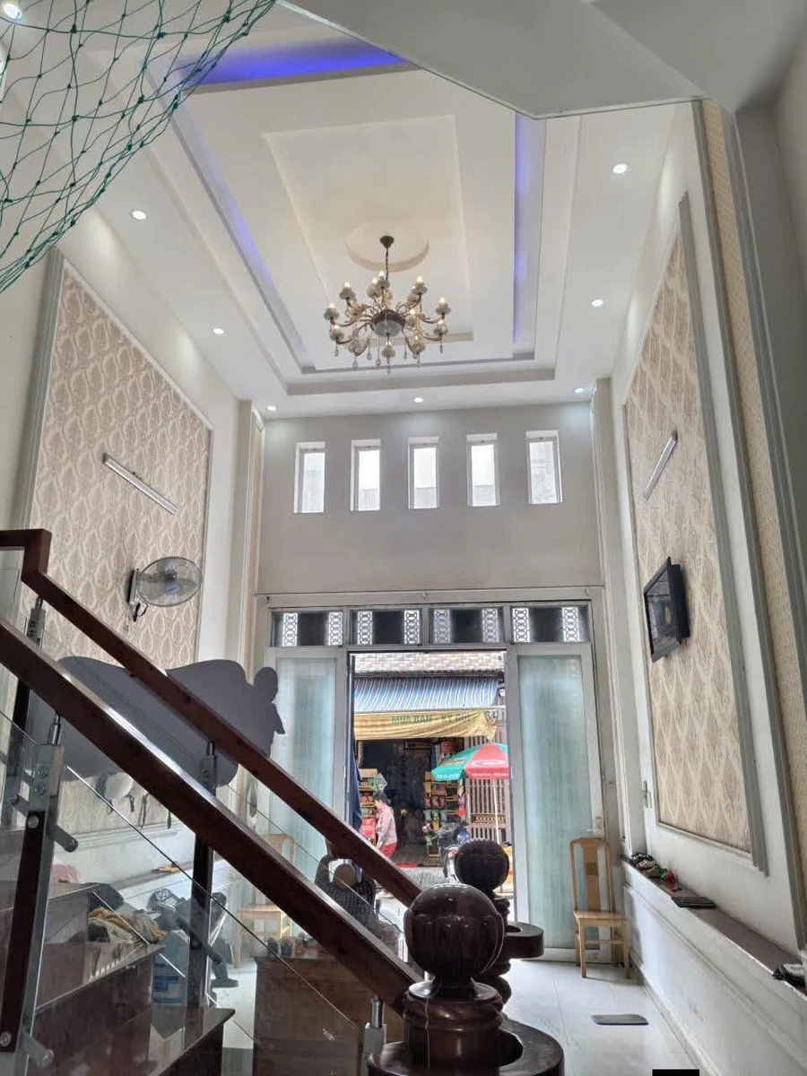 Bán nhà hẻm 8m trệt lửng 3 lầu 5PN 58m2 đường Bùi Văn Ngữ, Tân Thới Hiệp, Quận 12 - Ảnh thu nhỏ 4