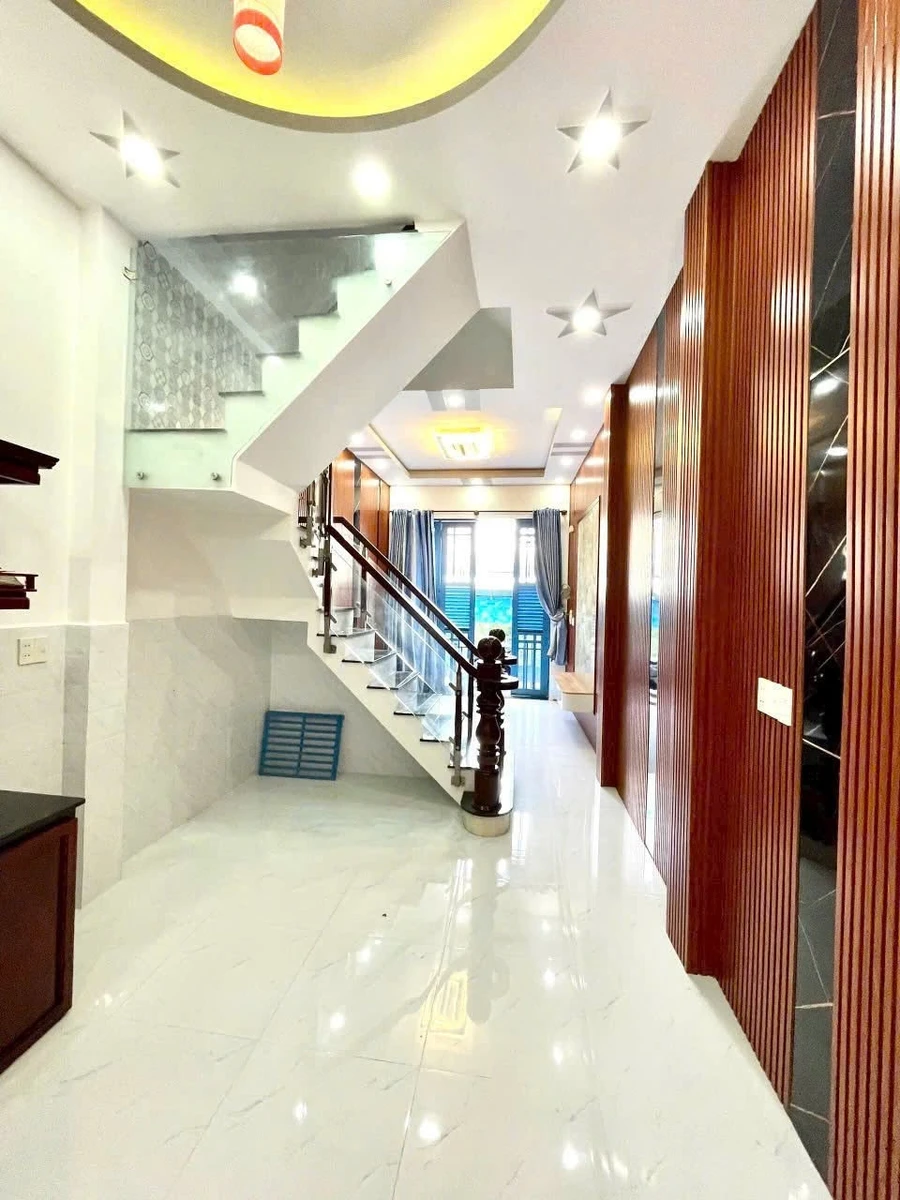 Bán nhà 4 tầng BTCT hẻm xe hơi đường Phú Định Quận 8, 3,5x14m, 5,1 tỷ - Ảnh thu nhỏ 2