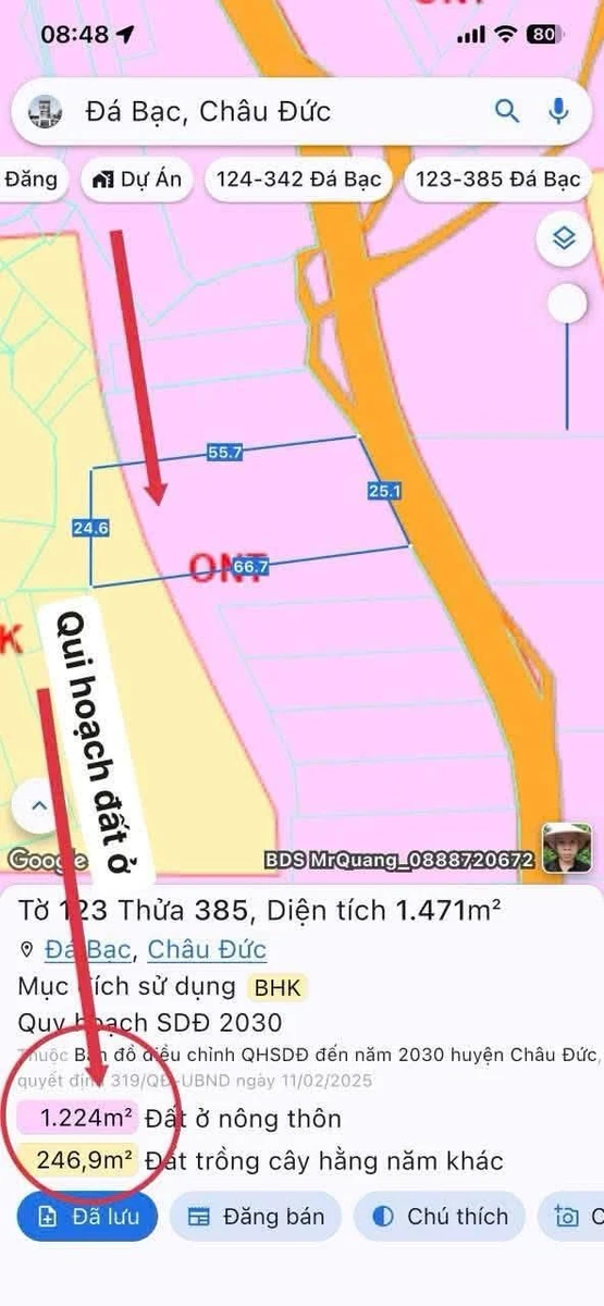 Bán đất KDC Bình Ba 1472m2, Nhà Bè 2.2 tỷ - Ảnh thu nhỏ 4