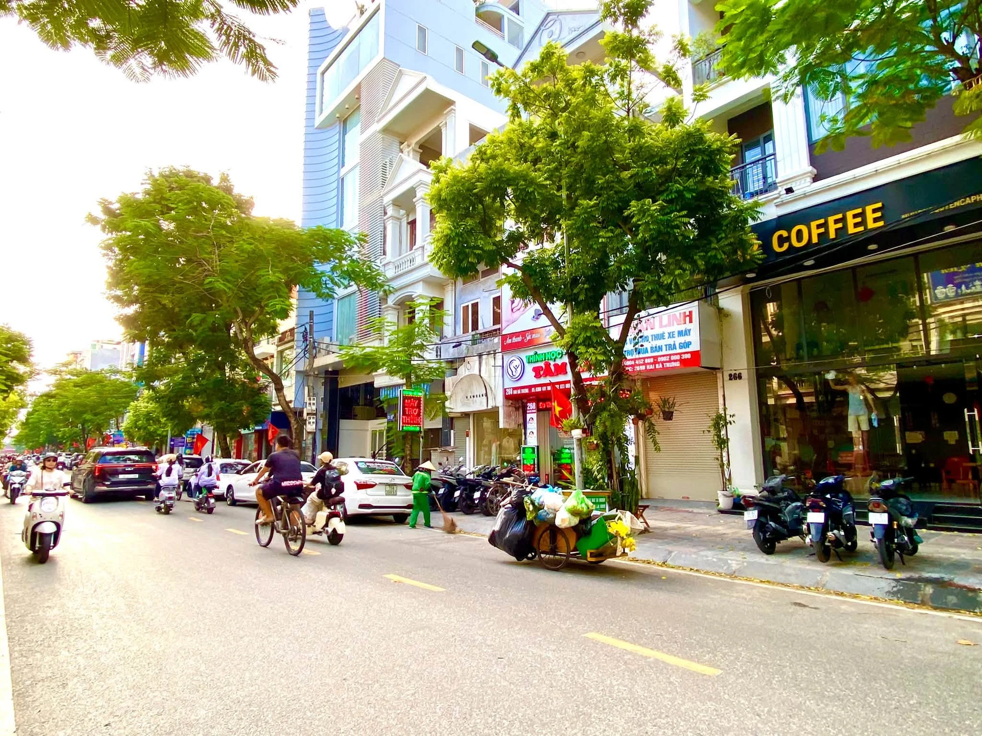 Bán nhà mặt đường Hai Bà Trưng 70m2 3 tầng lô góc 16 tỷ - Ảnh 1
