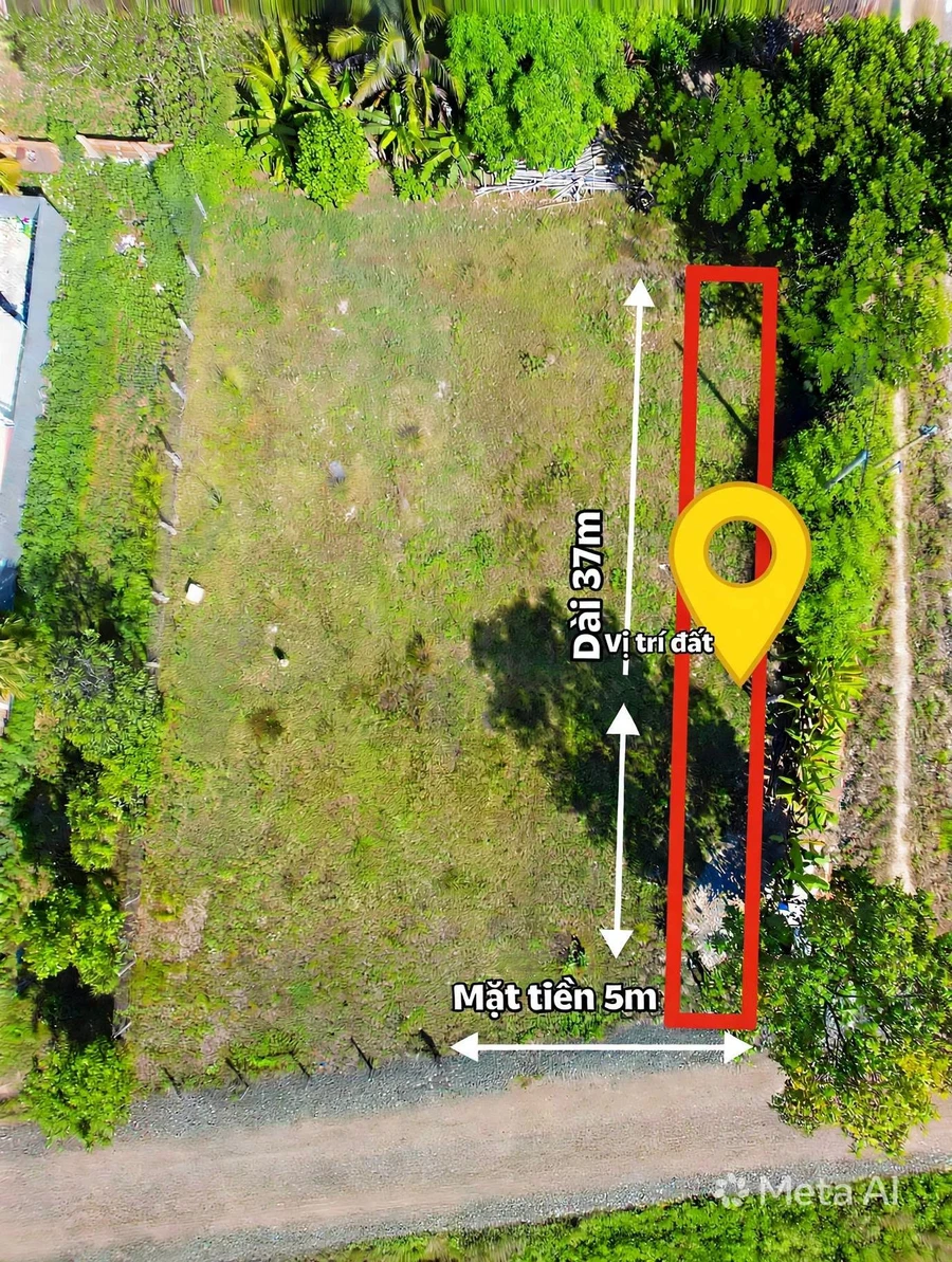 Bán lô đất 185m² Tây Ninh 235 triệu - Ảnh 1