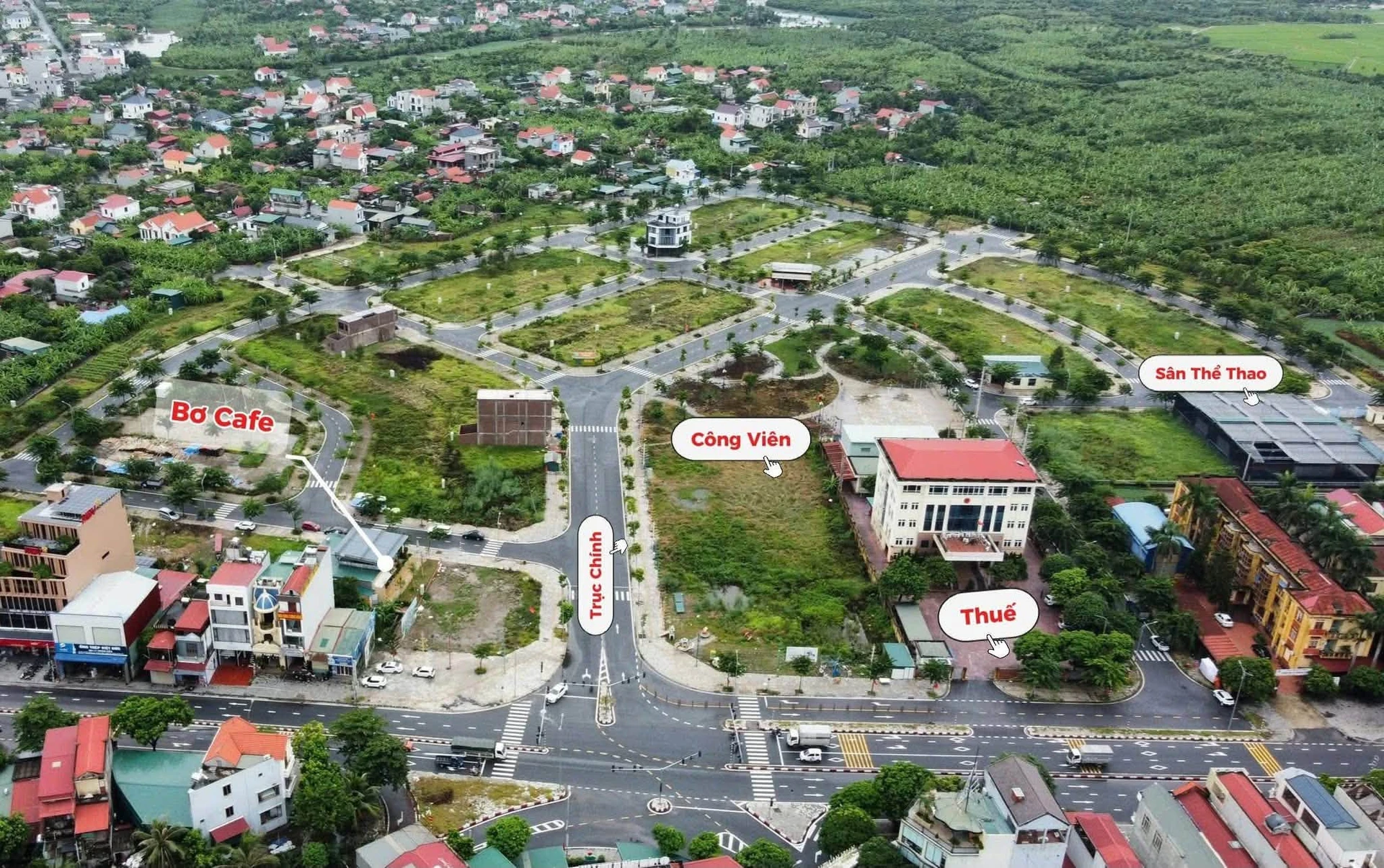 Bán 2 lô đất liền kề 153m² ngay chợ Lứa, Thanh Hà - Ảnh 1