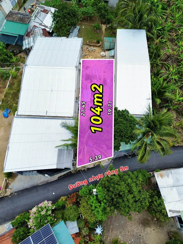 Bán đất 104m² thổ cư Diên Toàn, Khánh Hòa, 1 tỷ 300 triệu