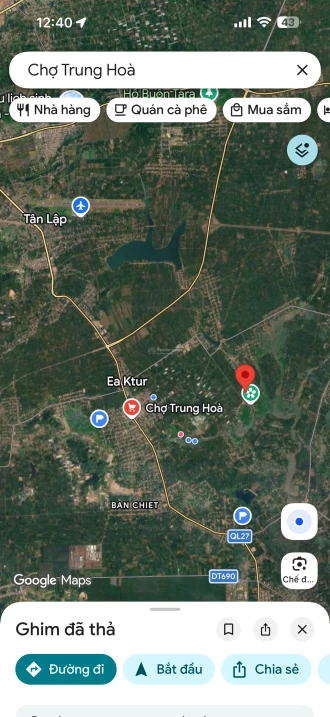 Bán đất xã Ea Ktur - Cư Kuin - Đắk Lắk gần nút cao tốc BMT - Nga Trang - Ảnh 1