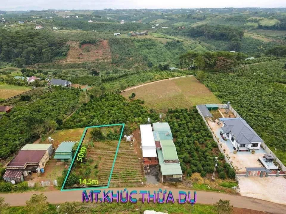 Bán đất 667m² mặt tiền Khúc Thừa Dụ Bảo Lộc 4,35 tỷ - Ảnh 1