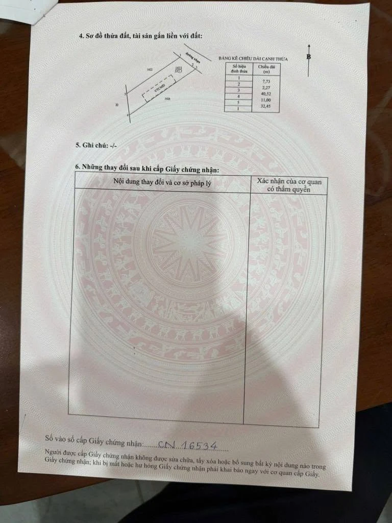 Đất mặt tiền Lê Thị Hồng Gấm Đất Đỏ BRVT 352m2 giá 2.15 tỷ - Ảnh thu nhỏ 4