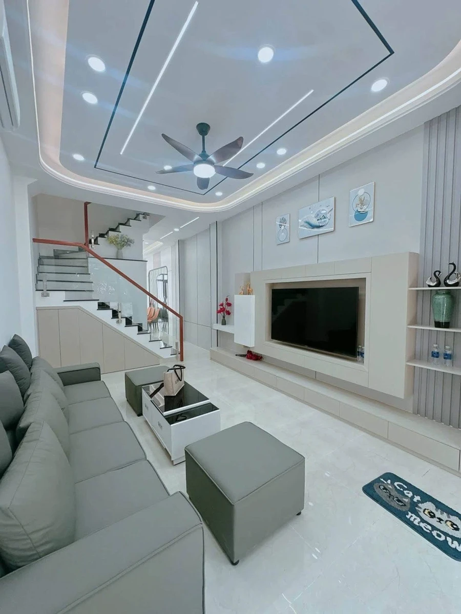 Bán nhà hẻm xe hơi 4 tầng 60m² Lê Quang Định, Bình Thạnh, hơn 8 tỷ - Ảnh thu nhỏ 2