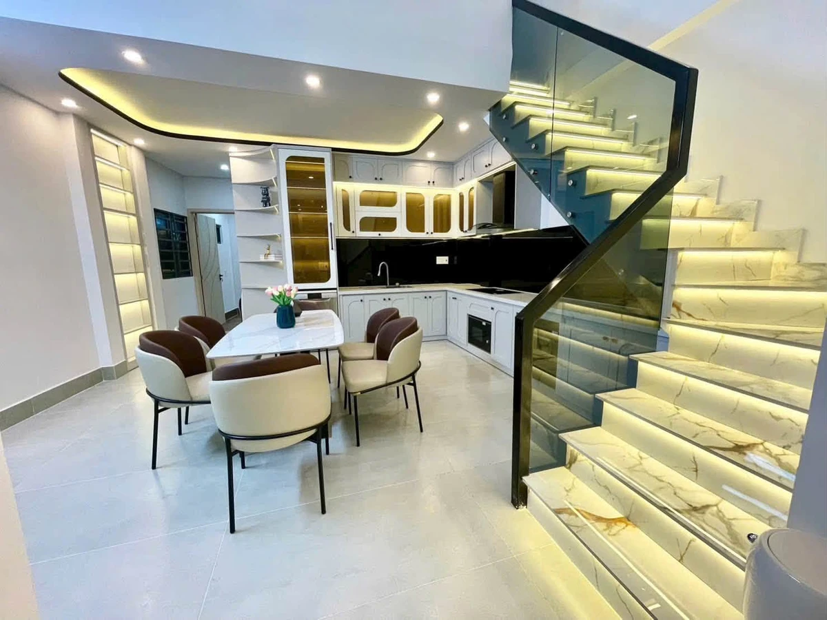 Bán nhà 6x14m, 3PN, sân vườn, Huỳnh Tấn Phát, Nhà Bè - Ảnh thu nhỏ 4