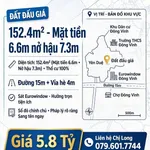 Bán đất 152.4m² Đông Vĩnh TP Vinh Nghệ An - 5.8 tỷ - Ảnh thu nhỏ 1