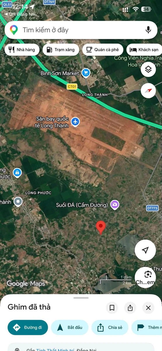Bán đất 2.458m² cạnh Sân bay Long Thành, giá 5 tỷ - Ảnh thu nhỏ 2