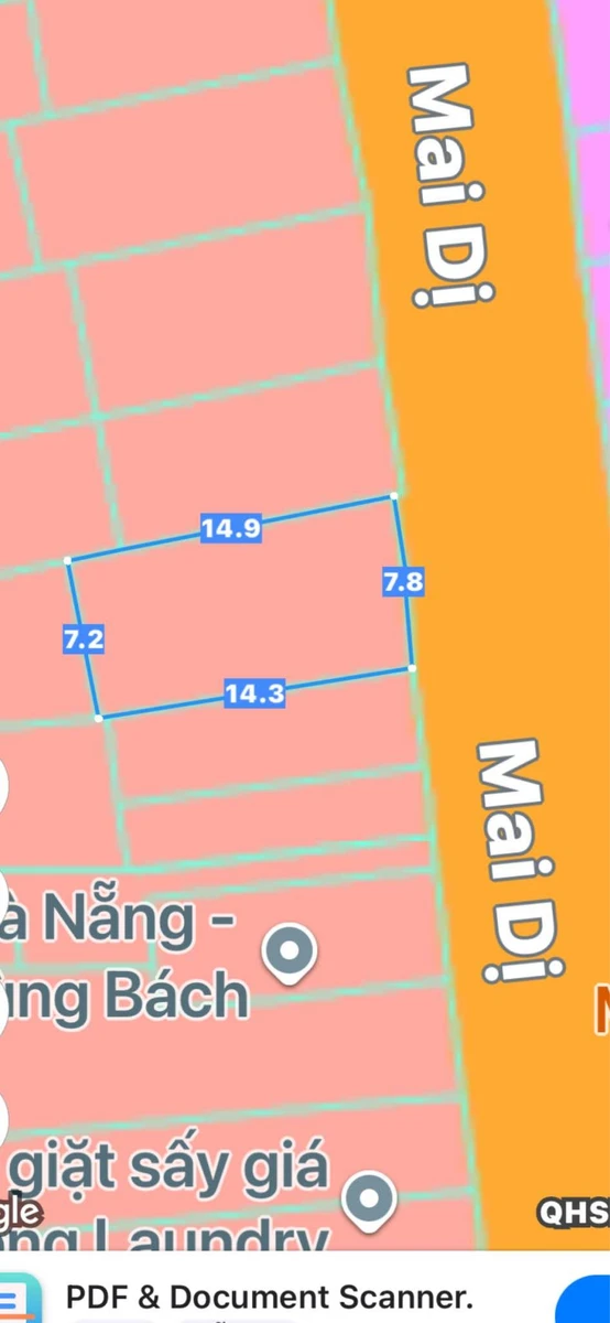 Bán nhà 3 tầng mặt tiền Mai Dị, 109,5m², Đà Nẵng - Ảnh thu nhỏ 3