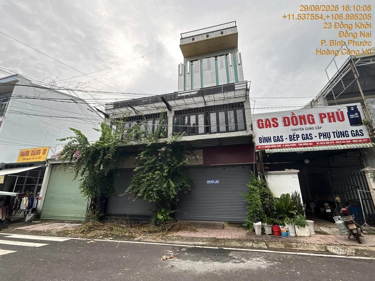 Bán nhà mặt tiền đường Đồng Khởi 107,8m2, 2 tầng, phường Bình Phước, Đồng Nai - Ảnh thu nhỏ 2