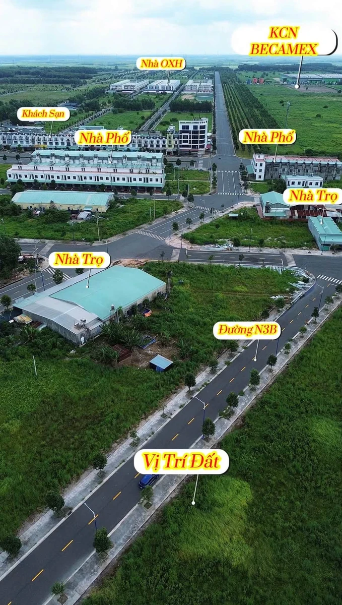 Bán 2 lô đất 150m2 Becamex Giai Đoạn 3 Bình Dương 850 triệu - Ảnh 1