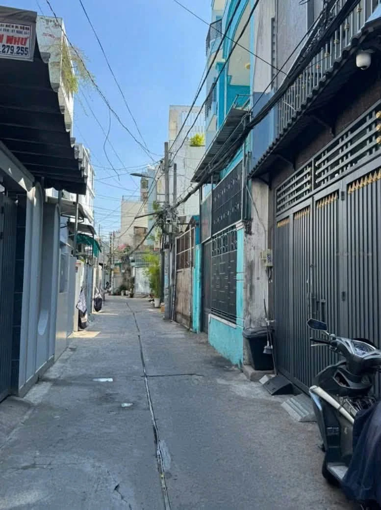 Bán nhà 3 tầng 56m² Nơ Trang Long, Bình Thạnh - Ảnh 1