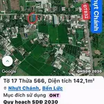 Bán đất thổ cư mặt tiền 5m x 28m Bến Lức Long An 1,139 tỷ - Ảnh thu nhỏ 1
