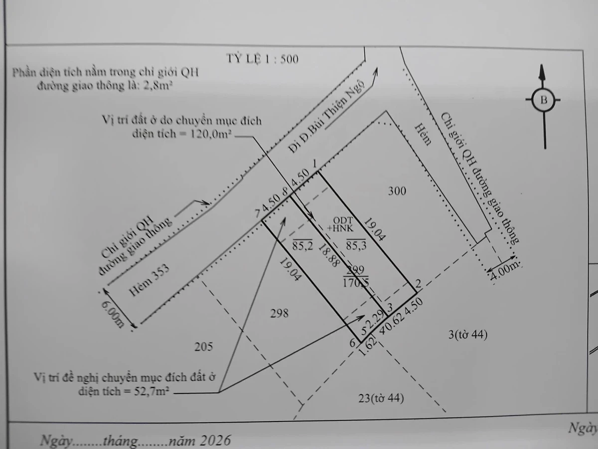Bán đất mặt tiền hẻm 935 Rạch Dừa 85,5m² Vũng Tàu - Ảnh 1
