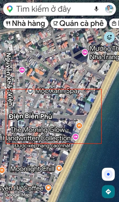 Bán đất 204m² hẻm Điện Biên Phủ, Vĩnh Hòa, Nha Trang, cách biển 150m, giá 15 tỷ