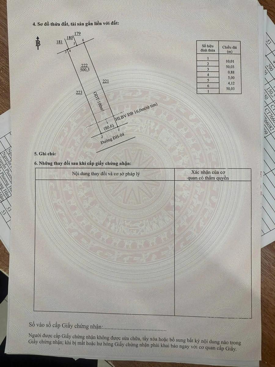 Bán đất 500m² Chơn Thành, Bình Dương 2 tỷ - Ảnh thu nhỏ 5