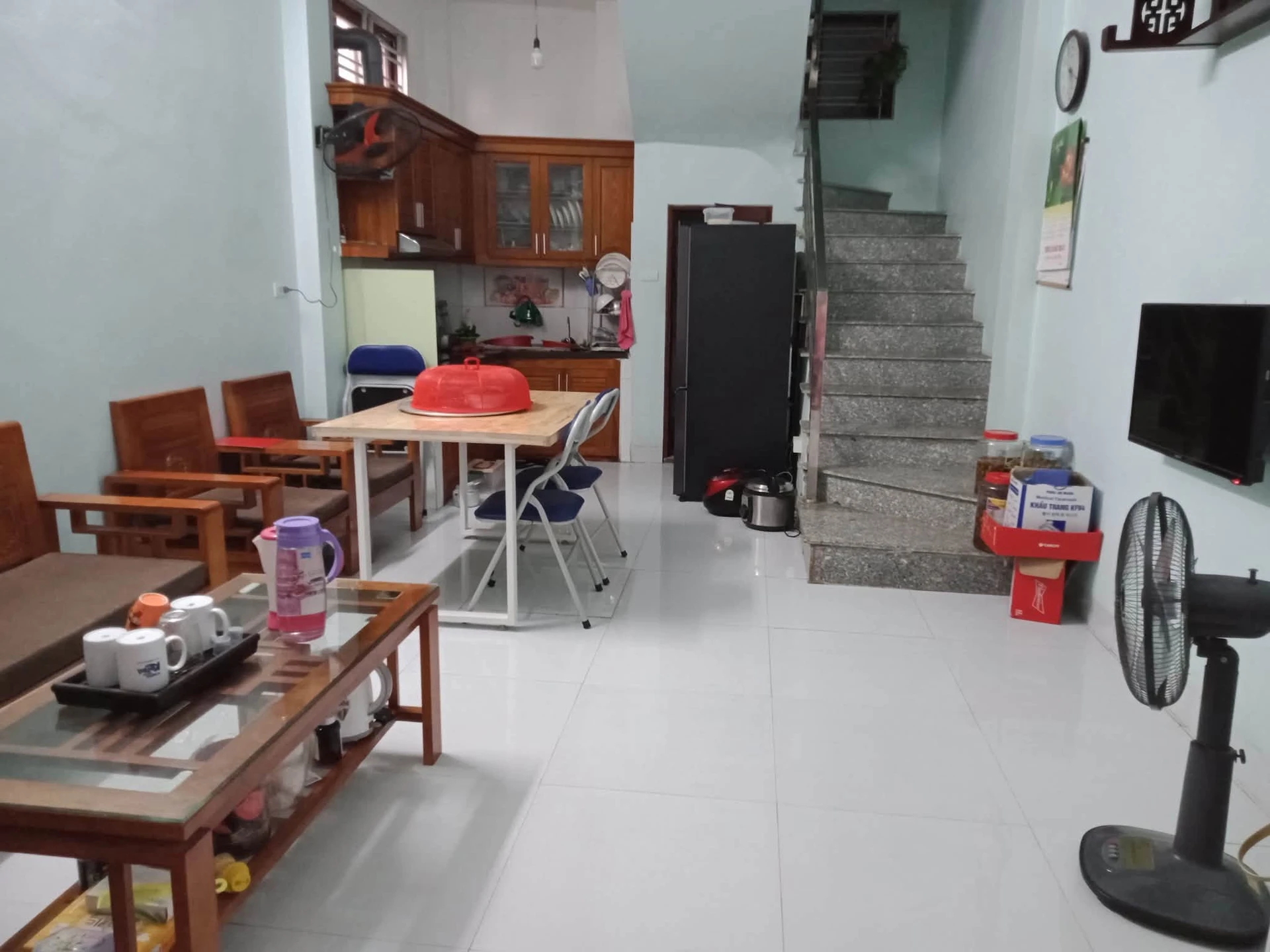Cho thuê nhà nguyên căn 35m2 x 4 tầng Lai Xá, Hoài Đức, Hà Nội - Ảnh 1