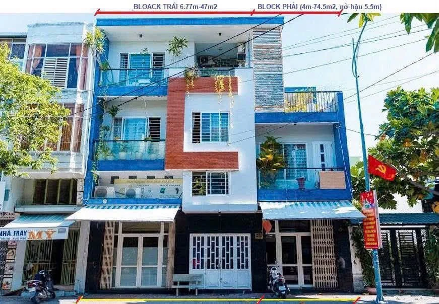 Bán nhà phố 3 tầng mặt tiền Cửu Long 118m2, Nha Trang - Ảnh 1