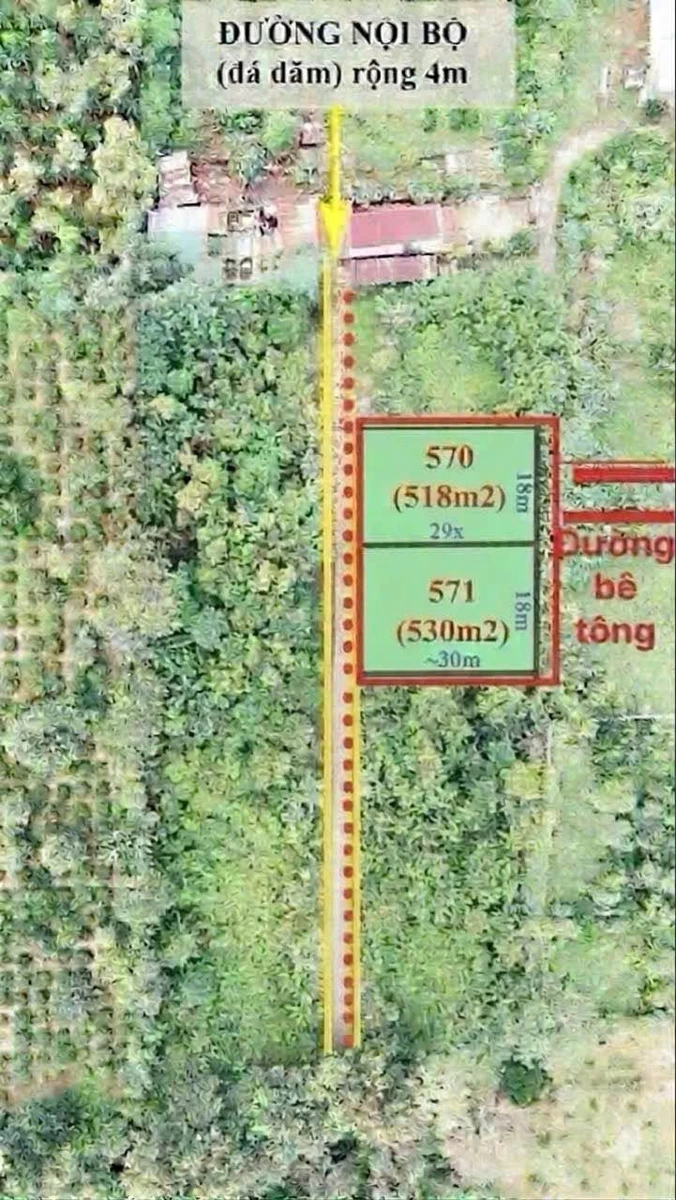 Bán đất 500m² Phường Ẹa Tam đường 19/5, 850 triệu - Ảnh 1
