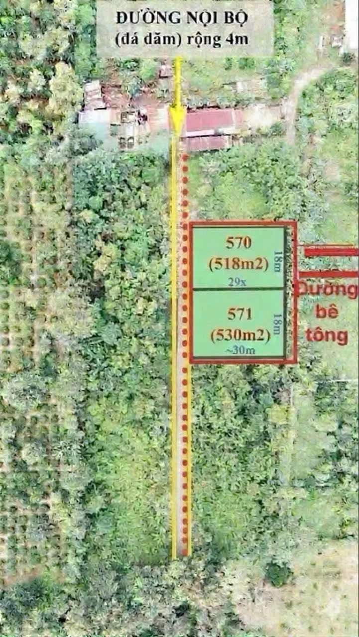 Bán đất 500m² Phường Ẹa Tam đường 19/5, 850 triệu - Ảnh 1