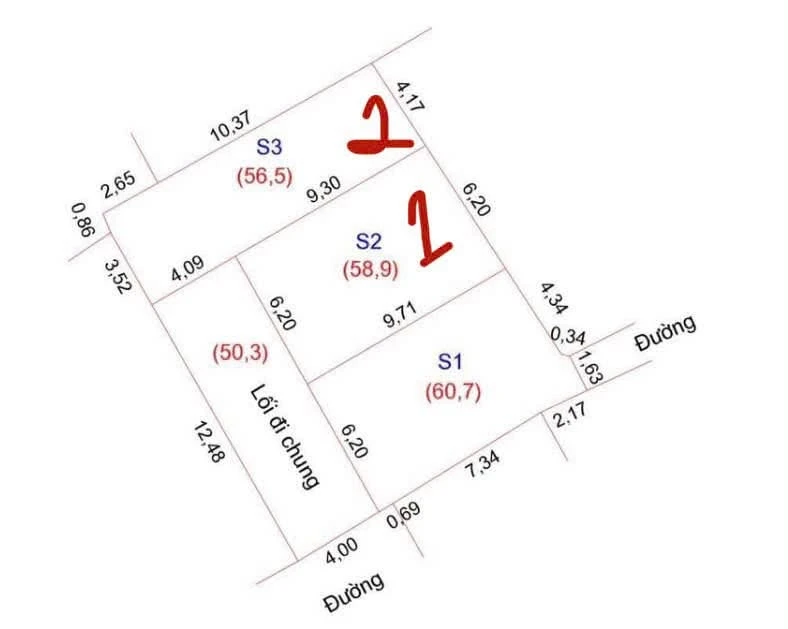 Bán nhà 3 tầng 60m2, 3 PN, Hưng Bình Thủ Đức - Ảnh thu nhỏ 3