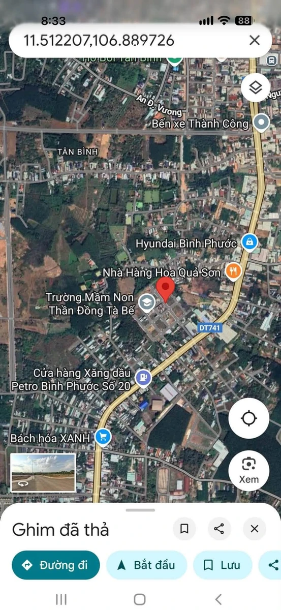 Bán đất Tà Bế Gold 100m² giá 900 triệu Bình Chánh - Ảnh 1