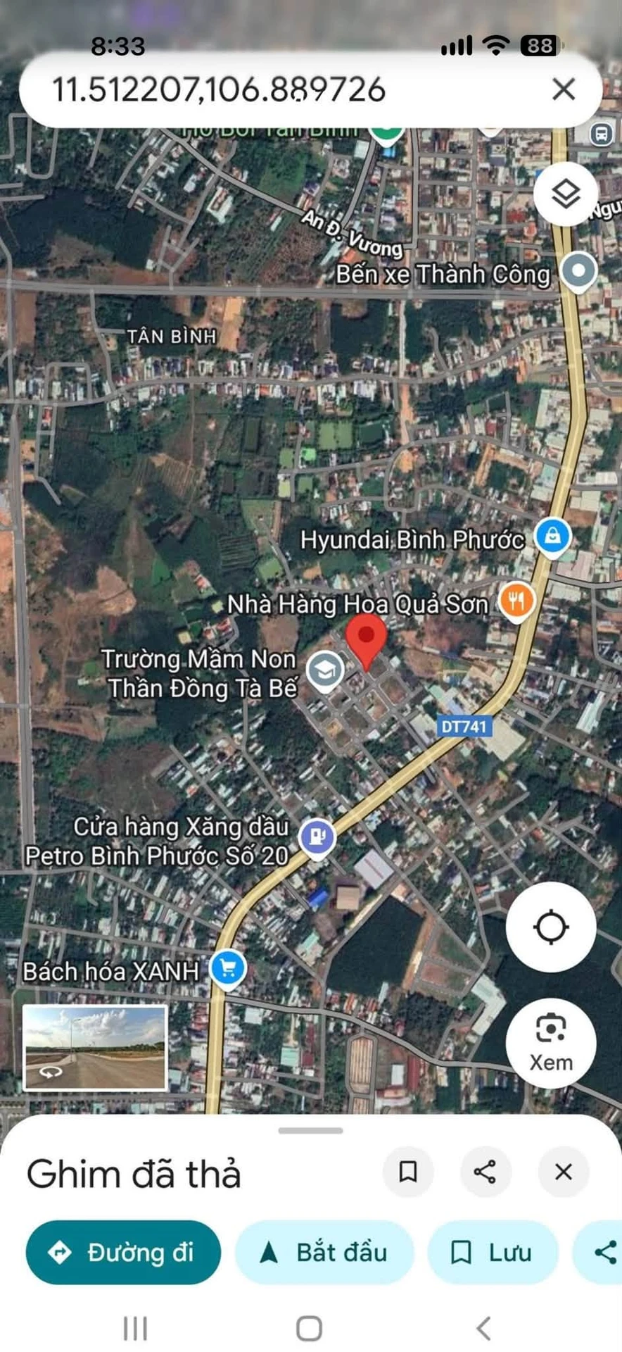 Bán đất Tà Bế Gold 100m² giá 900 triệu Bình Chánh - Ảnh 1