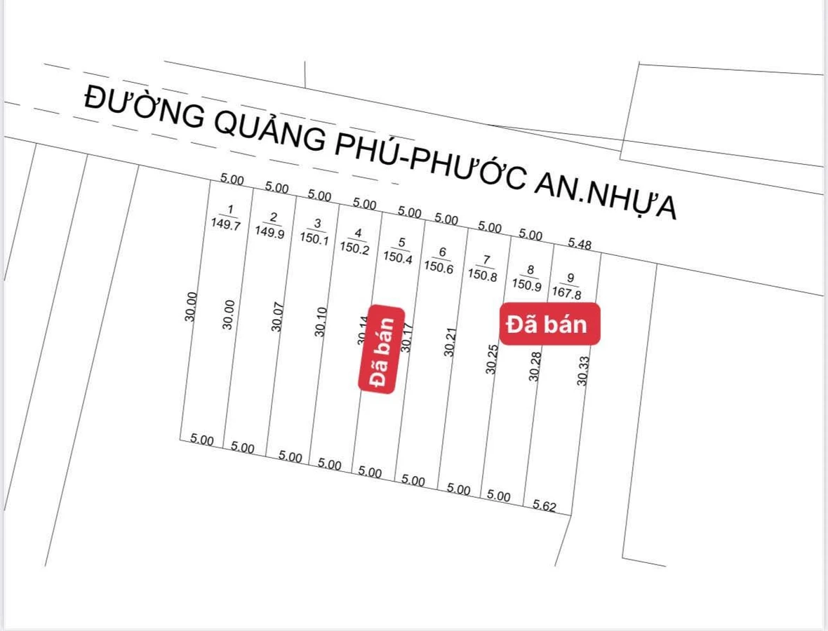 Bán đất nền 80m² tại Phước An, Châu Đức 550 triệu - Ảnh thu nhỏ 2