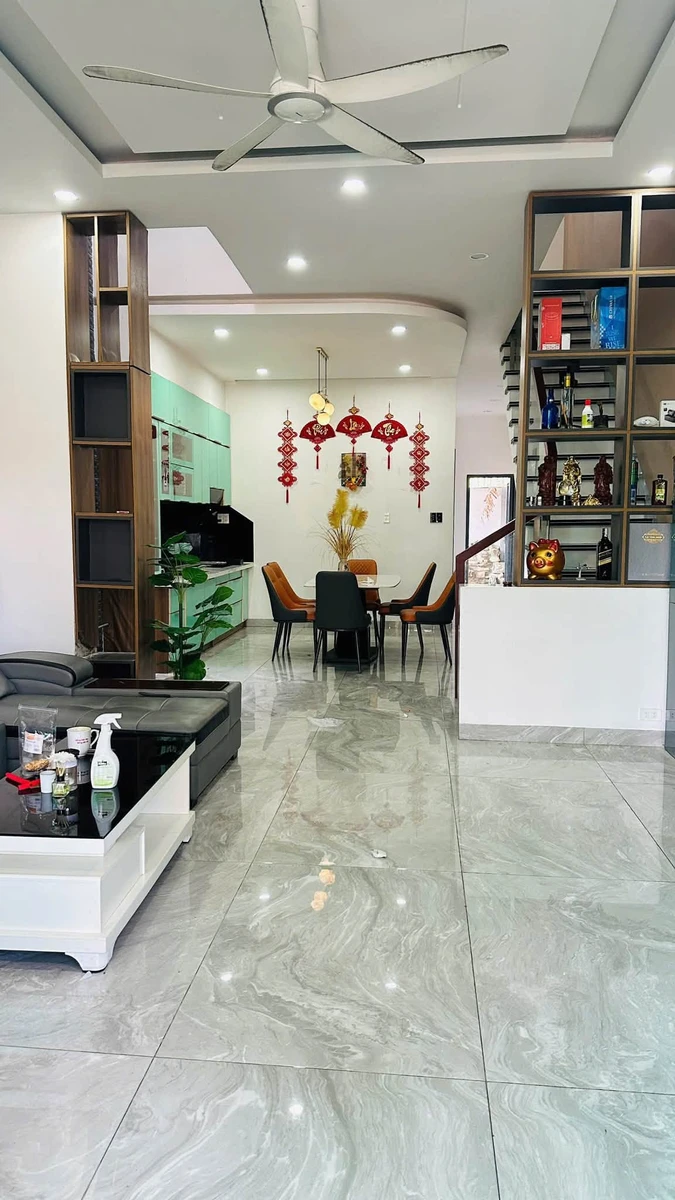 Bán nhà 1 trệt 2 lầu mặt tiền Phú Mỹ 150m2, 3PN Bình Tân - Ảnh thu nhỏ 5