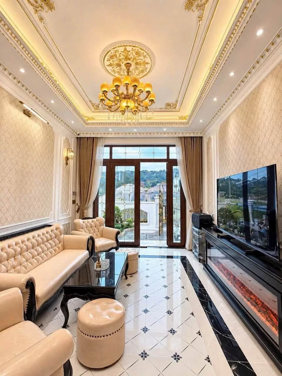 Villa tân cổ điển 226m² 5PN Đà Lạt 13.5 tỷ - Ảnh thu nhỏ 5
