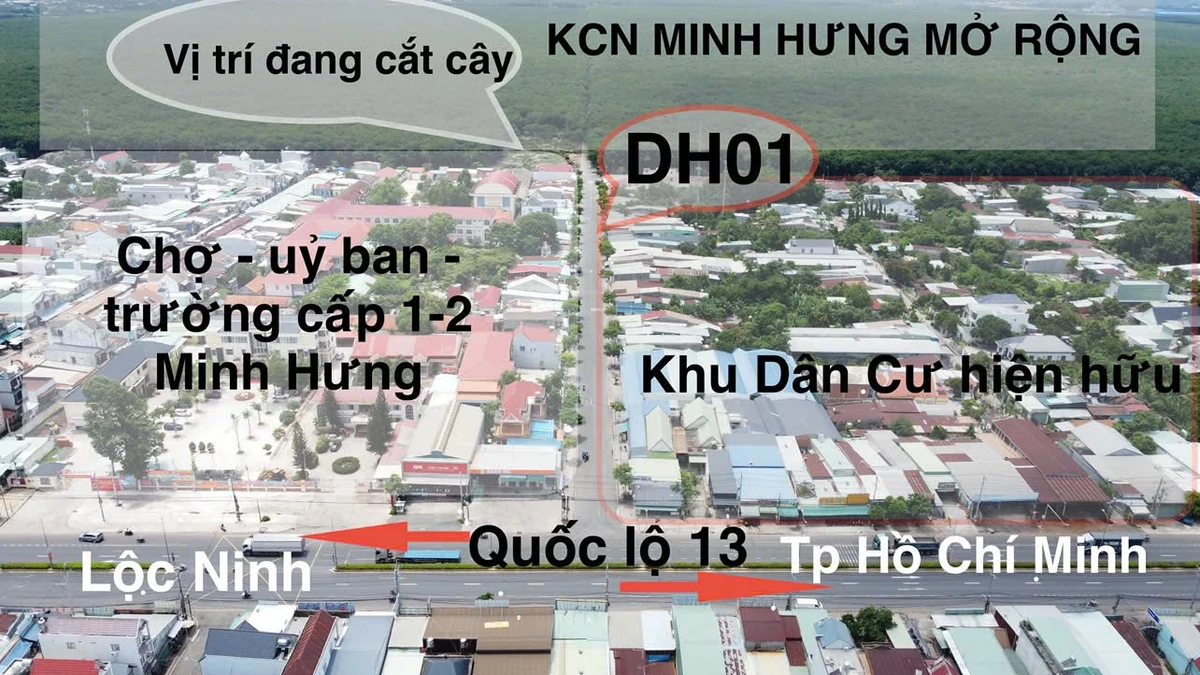 Bán đất nền 45m² Chơn Thành 350 triệu - Ảnh thu nhỏ 5