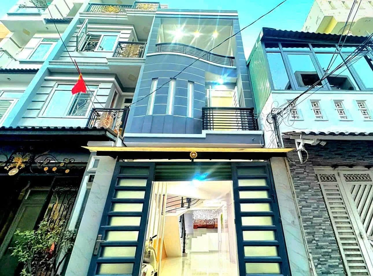 Bán nhà 3 phòng ngủ 43m² Huỳnh Tấn Phát 5,6 tỷ - Ảnh 1