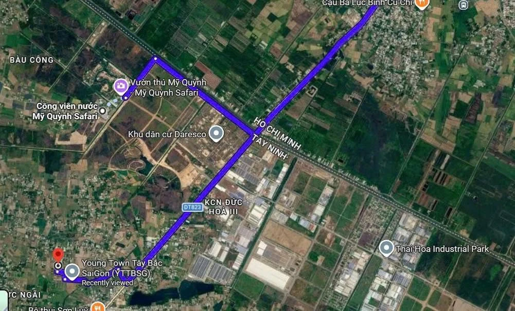 Bán đất nền 103m2 giá 1,2 tỷ gần Cầu Thầy Cai, Vành Đai 4, Long An - Ảnh 1